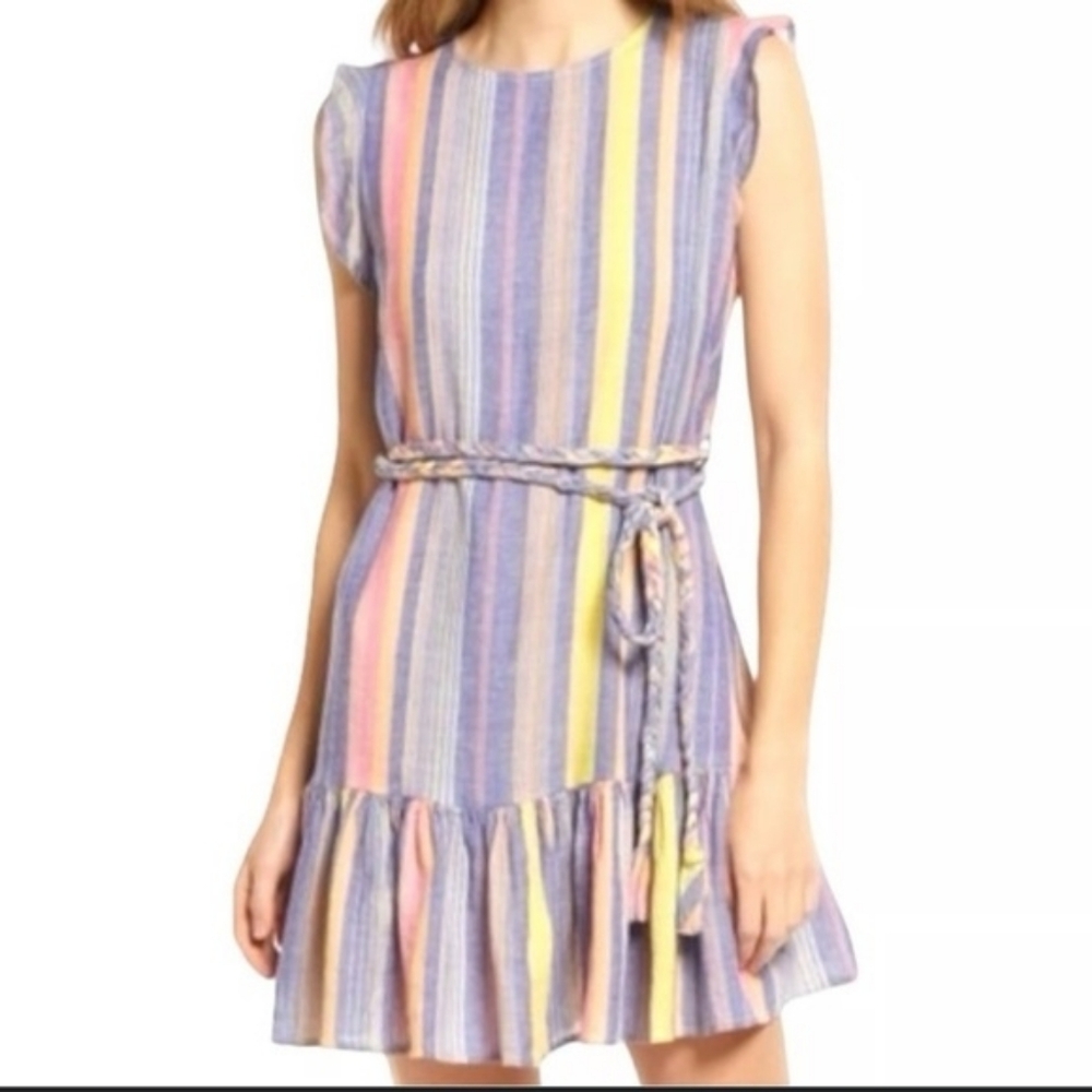 Marine Layer Stripped Mini Dress Small